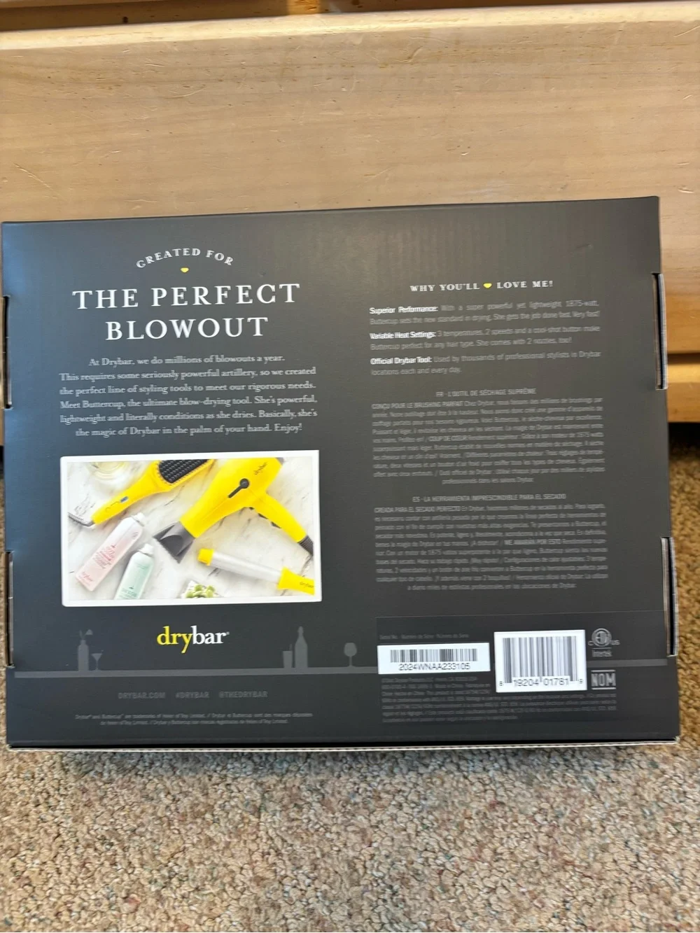 🆕Brand new in original packaging Drybar Lightweight Hair Dryer